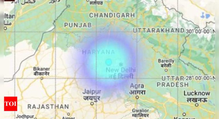 Live: Magnitude-3.8 earthquake in Haryana