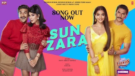 Sun Zara Lyrics – Cirkus | Shreya Ghoshal