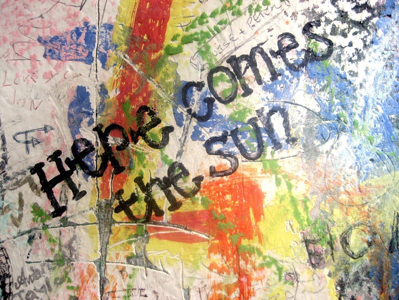 Graffiti, sun, lyrics — Hai Jindri Lyrics From Vishwanath [English Translation]